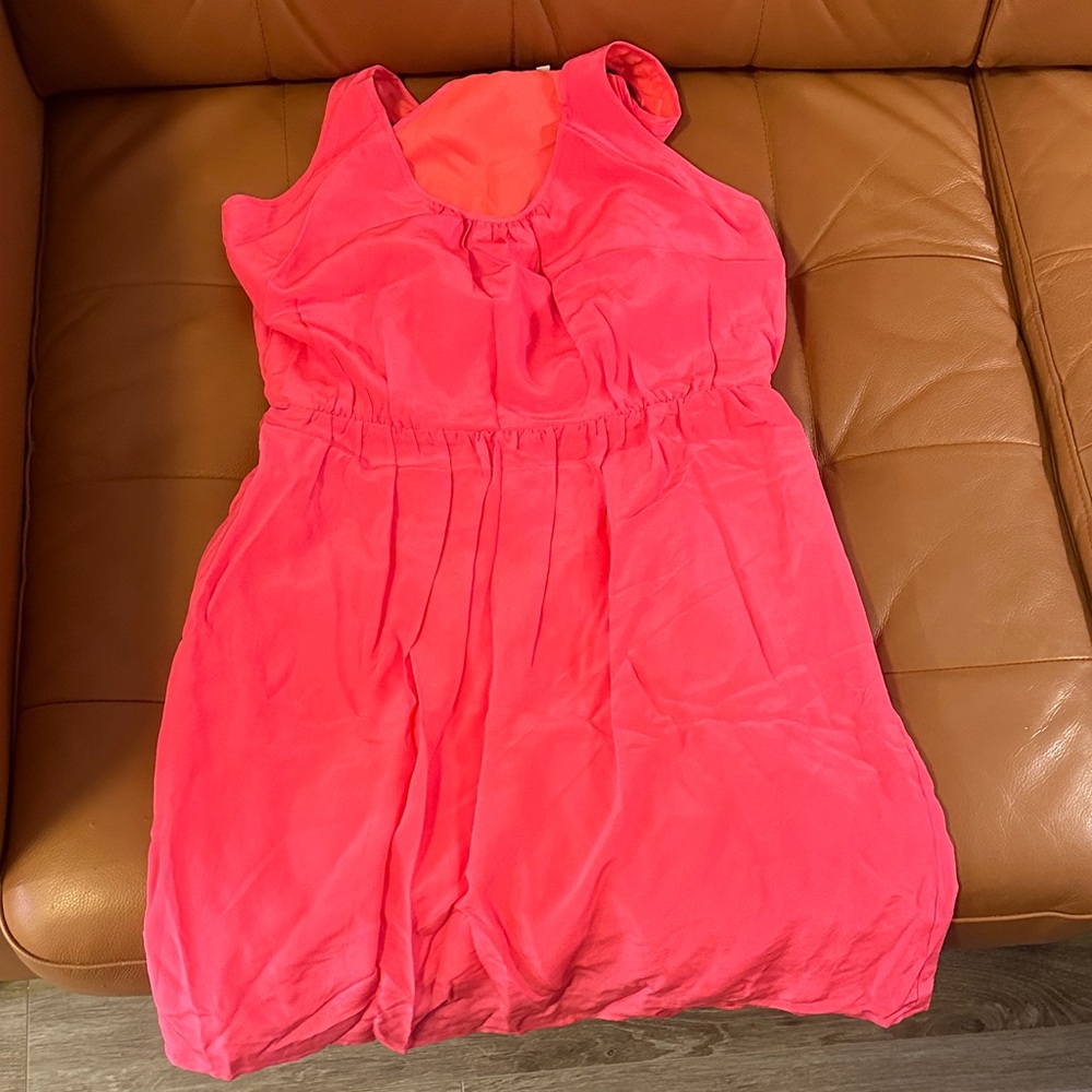 Bright Pink Sleeveless Summer Dress Madewell